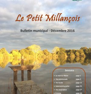 Bulletin Municipal – Décembre 2016