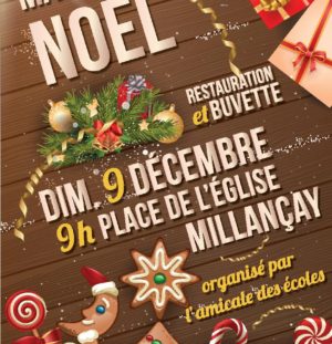 Marché de Noël Amicale des Ecoles dimanche 9 décembre 2018