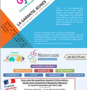 Mission locale – Garantie Jeunes