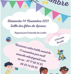 Vide ta chambre le 14 novembre 2021