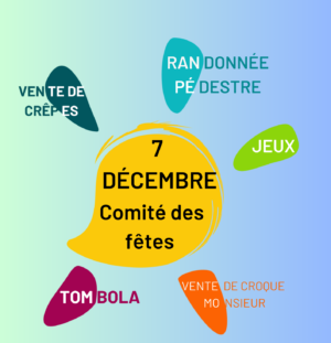 RANDONNEE SAMEDI 7 DECEMBRE 2024