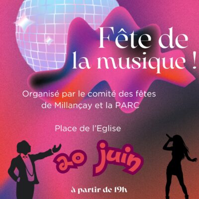 Fête de la musique vendredi 20 juin 2025