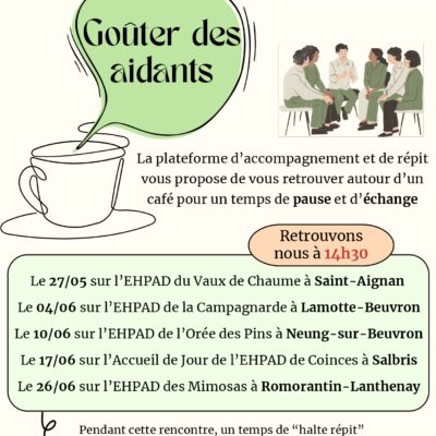 GOUTER DE AIDANTS – PFR Sud 41 Juin 2025