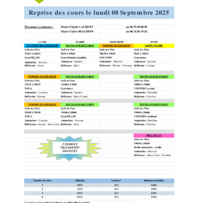 Planning – 2025 -2026