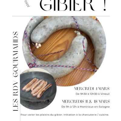 ATELIER CUISINE GIBIER MARS