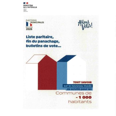 ÉLECTIONS MUNICIPALES 2026