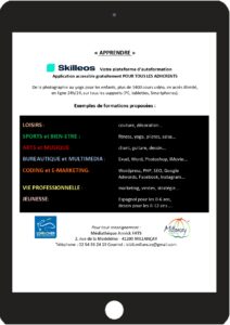 APPRENDRE PLATEFORME SKILLEOS BIBLIOTHÈQUE