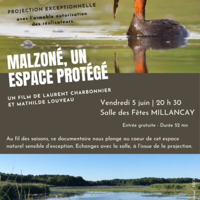 VENDREDI 05 JUIN 20H30 FILM MALZONE, UN ESPACE PROTÉGER